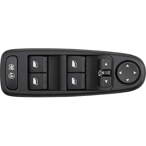 6554.YH is suitable for Citroën C4 car parts, including window lift control switches and window regulator switches. (1/4)