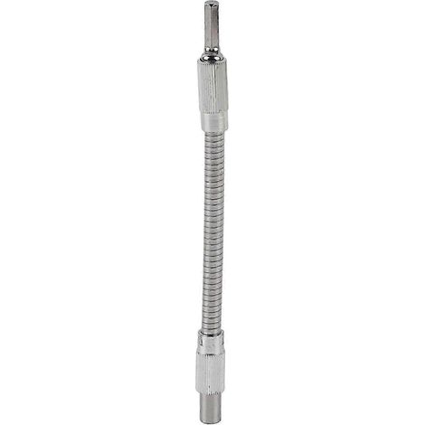 Rallonge de tournevis 1/4" avec tige flexible et porte-embout (1/4)