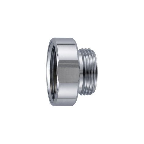 Réduction 1"IG x 3/4"AG laiton chromé