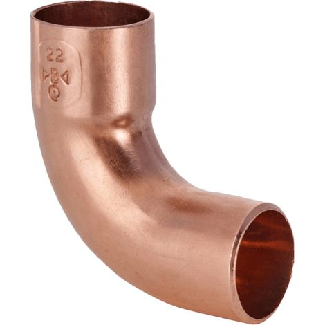 RACCORDO CURVO RAME 90° A SALDARE MASCHIO FEMMINA SERIE 5000 - Ã16 - CEX