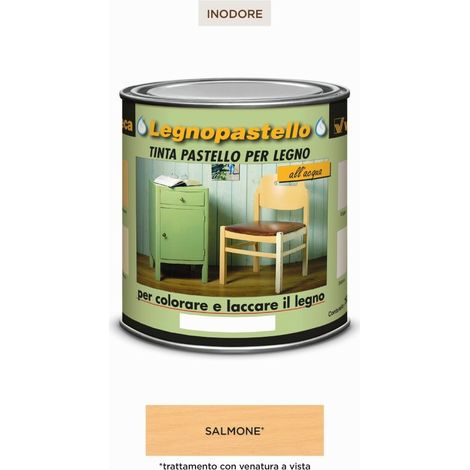 LEGNOPASTELLO TINTA ML 250 SALMONE - VELECA (1/2)