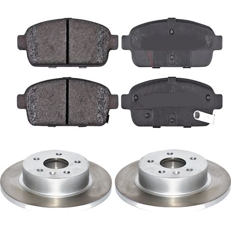 KIT FRENI POSTERIORI compatibile con CHEVROLET TRAX - DISCHI + PASTIGLIE OEM: FDB4265 / 18035 /SOSTITUZIONE DIRETTA/BASSA POLVERE/SILENZIOSO (1/5)