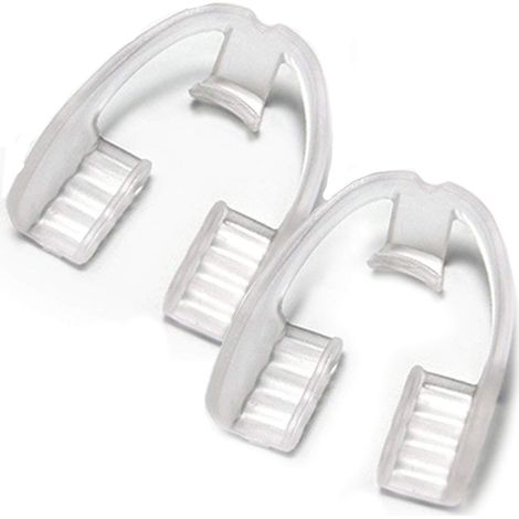 Garde Dentaire Anti-Grincement - Prêt à l'Emploi - Sans Bouillage ni Moulage - Compatible Maxillaire et Mandibule - 1 Pièce (1/5)