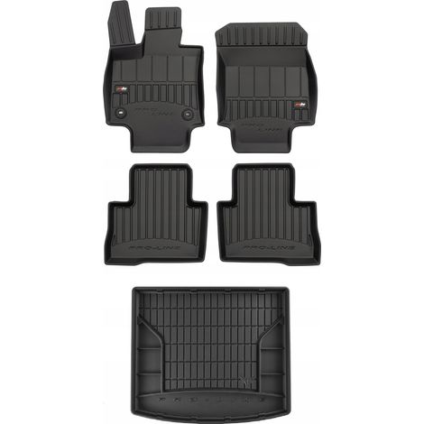 SET Alfombrillas de goma 3D Toyota RAV4 5 Híbrido desde 2019- (1/5)