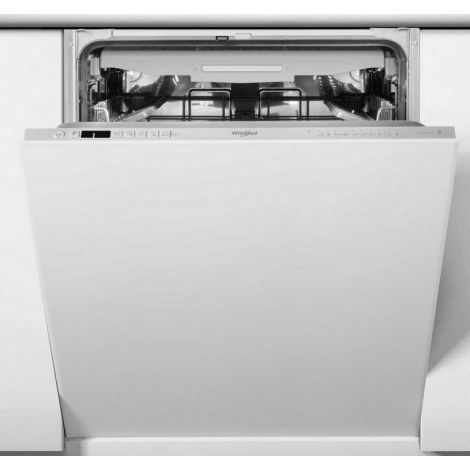 Whirlpool – Lave-vaisselle tout intégrable 14 couverts – Classe D – 10 programmes – 43 dB – Hauteur 82 cm – Largeur 60 cm – WKCIO3T133PFE