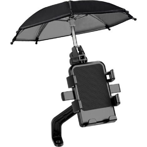 Support universel pour moto, vélo, parapluie, pare-soleil, support de navigation pour téléphone, mini support pour vélo, support pour moto, parasol ferme et robuste,de DEBUNS (1/5)
