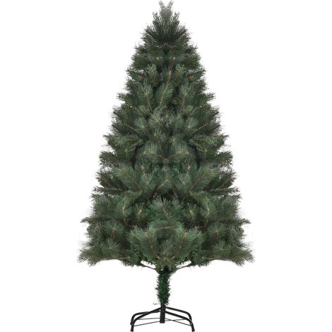 Künstlicher Weihnachtsbaum 180 cm Grün mit 375 Zweigen und stabilem Standfuß (1/5)