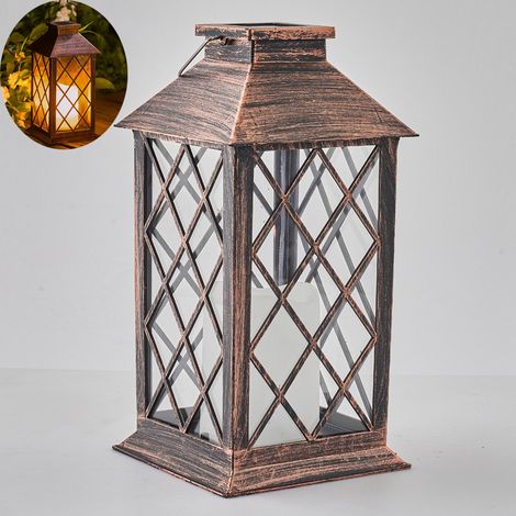 Lámpara colgante solar LED sin llama, sin parpadeo, para mesa, patio, césped, fiestas al aire libre y decoración. (1/5)