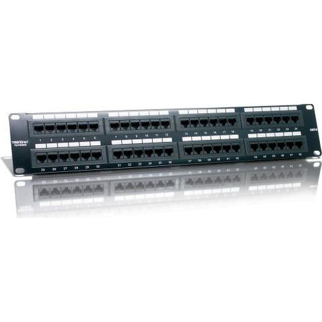TRENDnet Patchpanel 48-port Cat6 ungeschirmt 19 (TC-P48C6) (1/4)
