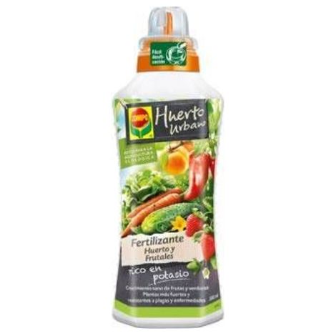 Compo fertilizante huerto y frutales 500 Ml
