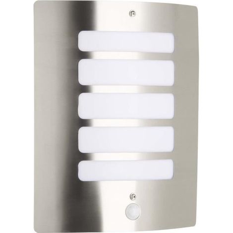 Lampe exterieure avec detecteur TODD Acier ampoule E27 max 60 W - Brilliant (1/5)