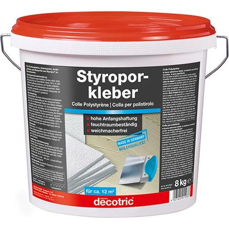 Decotric Styroporkleber 8 kg Styroporkleber (1/3)