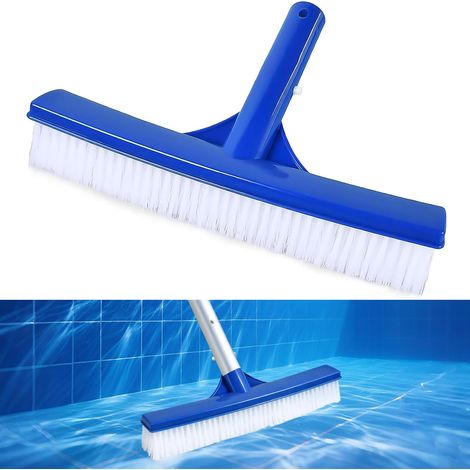 Lot de 2 Tête de Brosse Piscine, Tête de Brosse de Piscine de 26 cm, Brosse pour Piscine Carrelages, Sols, Murs, Brosse de Nettoyage pour Piscines