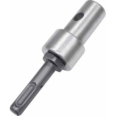 Gartenbohrer-Adapter für kabelgebundene und kabellose Bohrmaschinen, SDS-Plus-Schnellspannfutter-Rundschaftadapter für Schlagschrauber