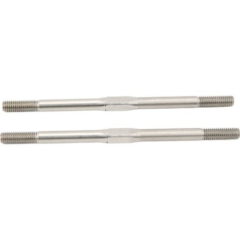 2 Pièces Tirant de Direction pour ARRMA 1/7 1/8, Acier Haute Résistance M5 95mm Anti-Déformation (1/5)