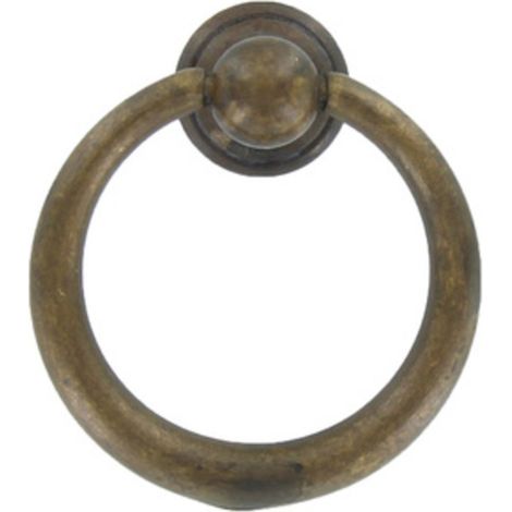 BL MANIGLIA 09202 D 40X46 MM OTTONE ANTICATO