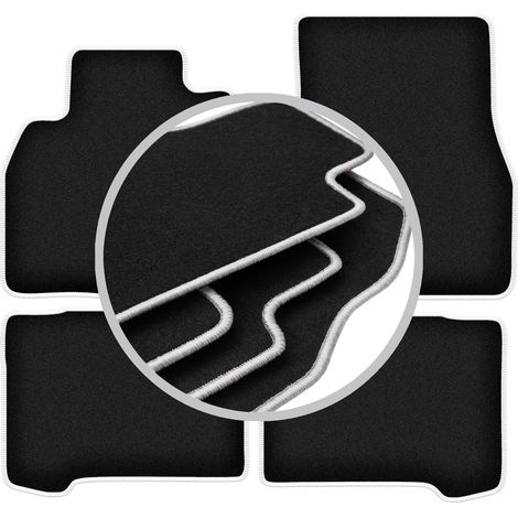 Tapis de sol Carlux argentés pour : Mitsubishi Grandis minivan (2004-2010) (1/5)