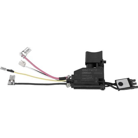 Interrupteur compatible avec 650731-7 6506379 DDF456Z BHP446Z BDF456Z BDF456RFE BDF446Z DDF456 DDF446 BHP456 BDF456 B (1/5)