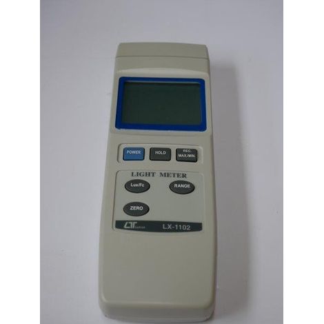 Luxmètre digital 40 à 40000 lux résolution 0.01lux sonde externe recharge USB TURBOTRONIC