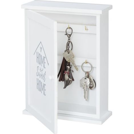 Boîte à clés en bois ornée du motif AquaForge. (1/5)