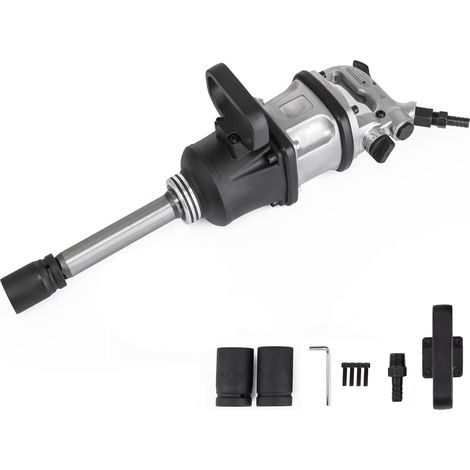 Clé dynamométrique pneumatique à impact pneumatique 1 pouce outil de réparation automatique de grand canon à vent haute résistance 5800N.M 4800N.M 3800N.M 2800N.M (Color : 3800N.M) (1/5)