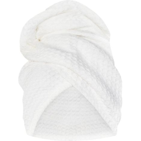 Asciugamano HydroWeave 2 in 1 ultra assorbente per corpo e capelli, colore Avorio