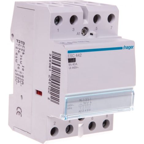 Modulares Schütz 40A 2Ö 2Ö 230V AC ESC442