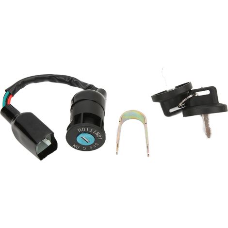 Contacteur Allumage 0453417 avec 2 Clés, Compatible Polaris Sportsman 90, Predator 90, Outlaw 90 (1/5)