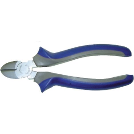 ORECA - TRONCHESI A TAGLIENTE LATERALE CON MANCII IN GUAINA 16CM - COLORE BLU/GRIGIO