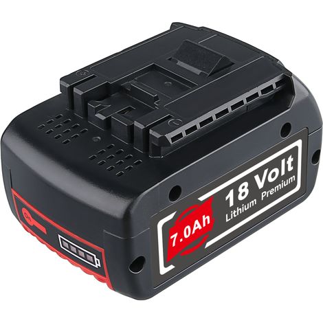 7.0 Ah pour batterie Bosch 18V Professional GBA GSR GSB BAT618 BAT609 BAT620 BAT610G Lithium-Ion GDR 18 V-LI MF, GDS 18 V-LI, GDS 18V-LI HT, GKS 18 V-LI GSA 18 V-LI, GSB 18 V-LI, GSB 18 V-LIN, GSB 18 (1/4)