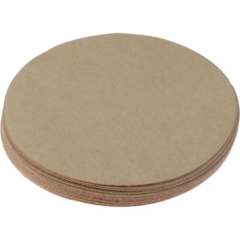 15 pièces de papier de verre rond de 5 pouces, grains 180, 400, 1500, 5000 et 10000 (10000)