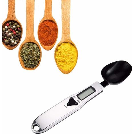 Balance de cuisine numérique - Balance de précision - Balance en grammes - Balance cuillère pour petites quantités - Balance de cuisine - Balance numérique - Écran LCD-AquaForge (1/5)