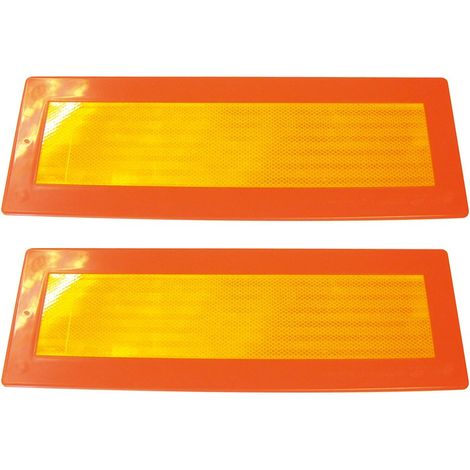 Plaques Reflechissantes (par 2) - 565x200 mm