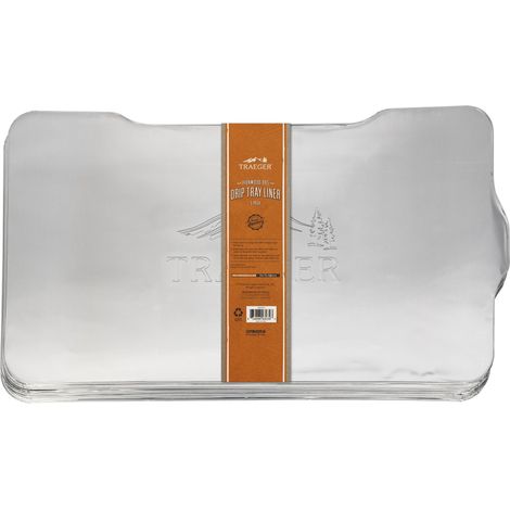 TRAEGER - 5 Plaques Aluminium De Récupération De Graisses Ironwood 885