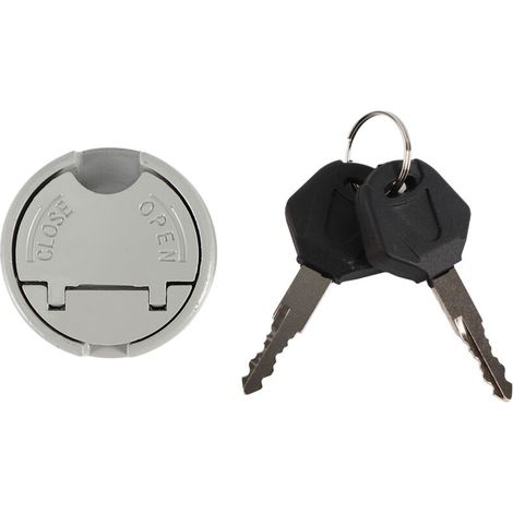 KIMISS Serrure à Gaz et Clés GY6 pour Cyclomoteur Compatible avec et Plus Contre les Fuites. (1/5)