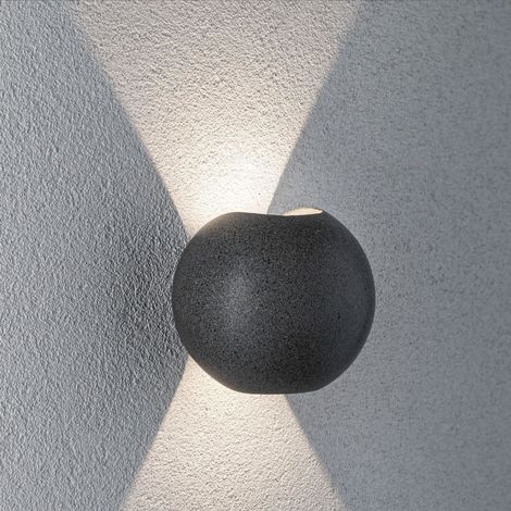 Paulmann Concrea Wandleuchte LED Grau Außen (1/5)