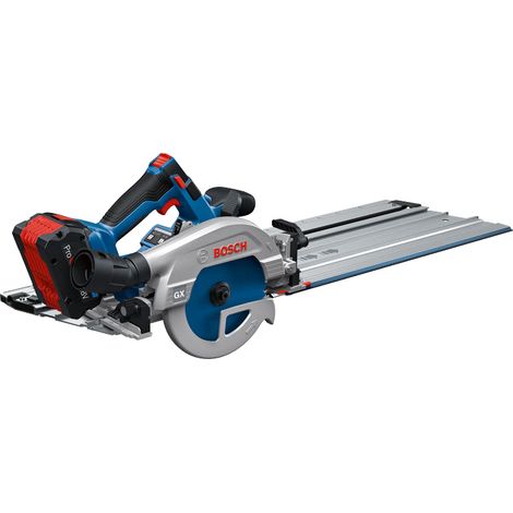 Bosch Professional – Scie circulaire sans fil 18V – Moteur sans balais – Profondeur de coupe 57mm – Compatible rail de guidage FSN 440 – Éclairage LED - FSN 440 X