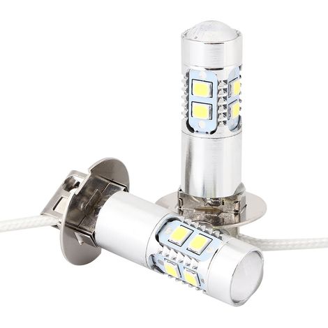 2 Ampoules LED Auto 50W 6000K‑6500K Blanc Froid, Phares et Antibrouillards de Conversion (1/5)