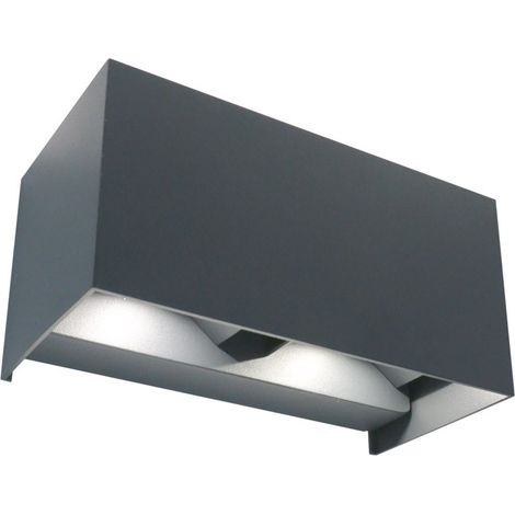 Applique led da parete mod. Marbella colore antracite