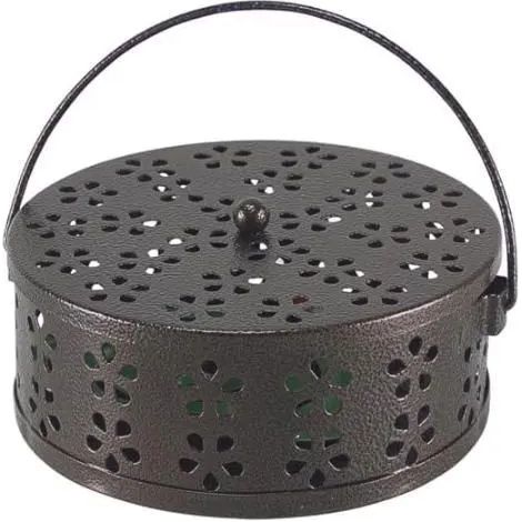 Support de Bobine Anti-moustiques en Acier Inoxydable, Support de Bobine Anti-moustiques intérieur extérieur, Multicol PORTE-ENCENS (1/5)