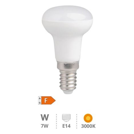 Bombilla de led reflectora R50 6W E14 luz cálida 3000K GSC 2001268