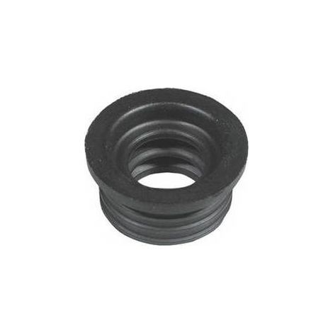 MORSETTO IN GOMMA NERA PER CANOTTI Misura: Diam. Est. mm. 40