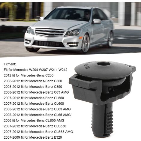 Pasador de montaje superior del radiador 0009912595 - Compatible con Mercedes W204, W207, W211, W212
