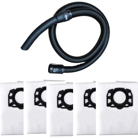 Sacchetto per aspirapolvere con tubo di aspirazione per WD2 WD3 WD4 WD5 NT20 NT30 Ricambio (1/4)