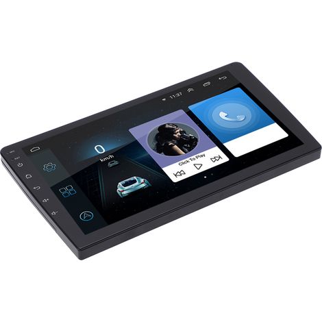 GPS Voiture Navigation avec Caméra Panoramique, Autoradio Universel Bluetooth Multimédia Écran Tactile pour Android (1/5)