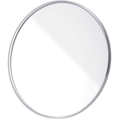 Miroir Grossissant X30 - Ventouse Intégrée - Pour Douche Et Voyage - Diamètre 150 Mm - Blanc (1/5)