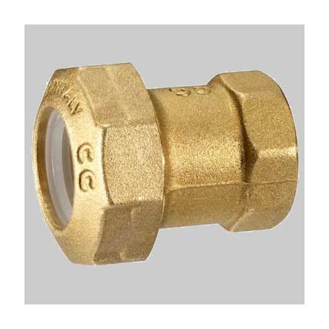 Raccordo Dritto Femmina PE Anello Resina 40 x 11/4 Cg Cavalletto