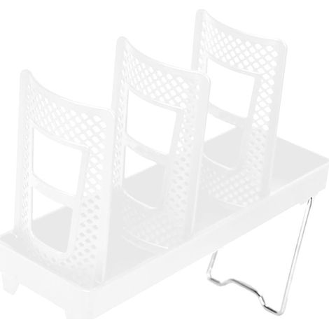 Organisateurs efficaces pour tasses et couvercles - Distributeur de place - Étagère de cuisine pour comptoirs organisés dans n'importe quel environnement et distributeur de couvercles (1/5)