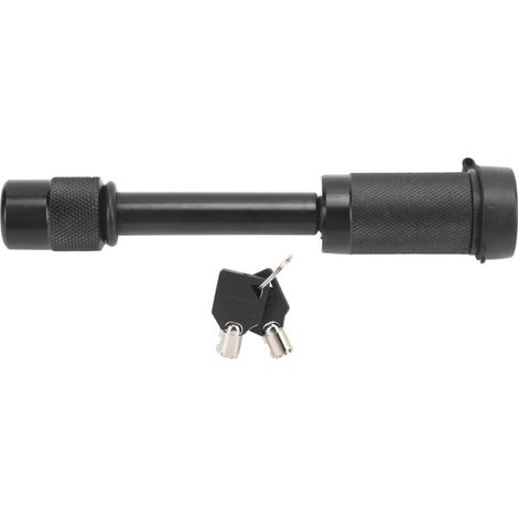 Aluminum alloy towing pin, plum blossom core, 5/8 in., with 2 keys, universal for RVs (1/5)