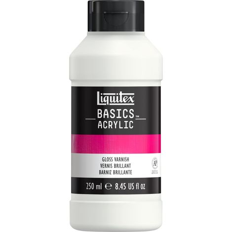 LQX Basics Gloss Varnish - Flacone da 250 ml (1/2)